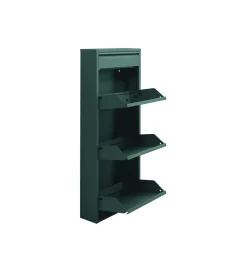 KDesign Szafka na buty CARUSO 119 cm zielona