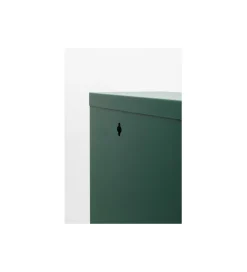 KDesign Szafka na buty CARUSO 119 cm zielona