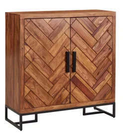 WOHNLING, GERMANY Szafka na buty HERNARES 100 cm drewno sheesham