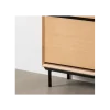 Zona-Design Szafka na buty SINTRA 122 cm drewno kauczuk naturalna