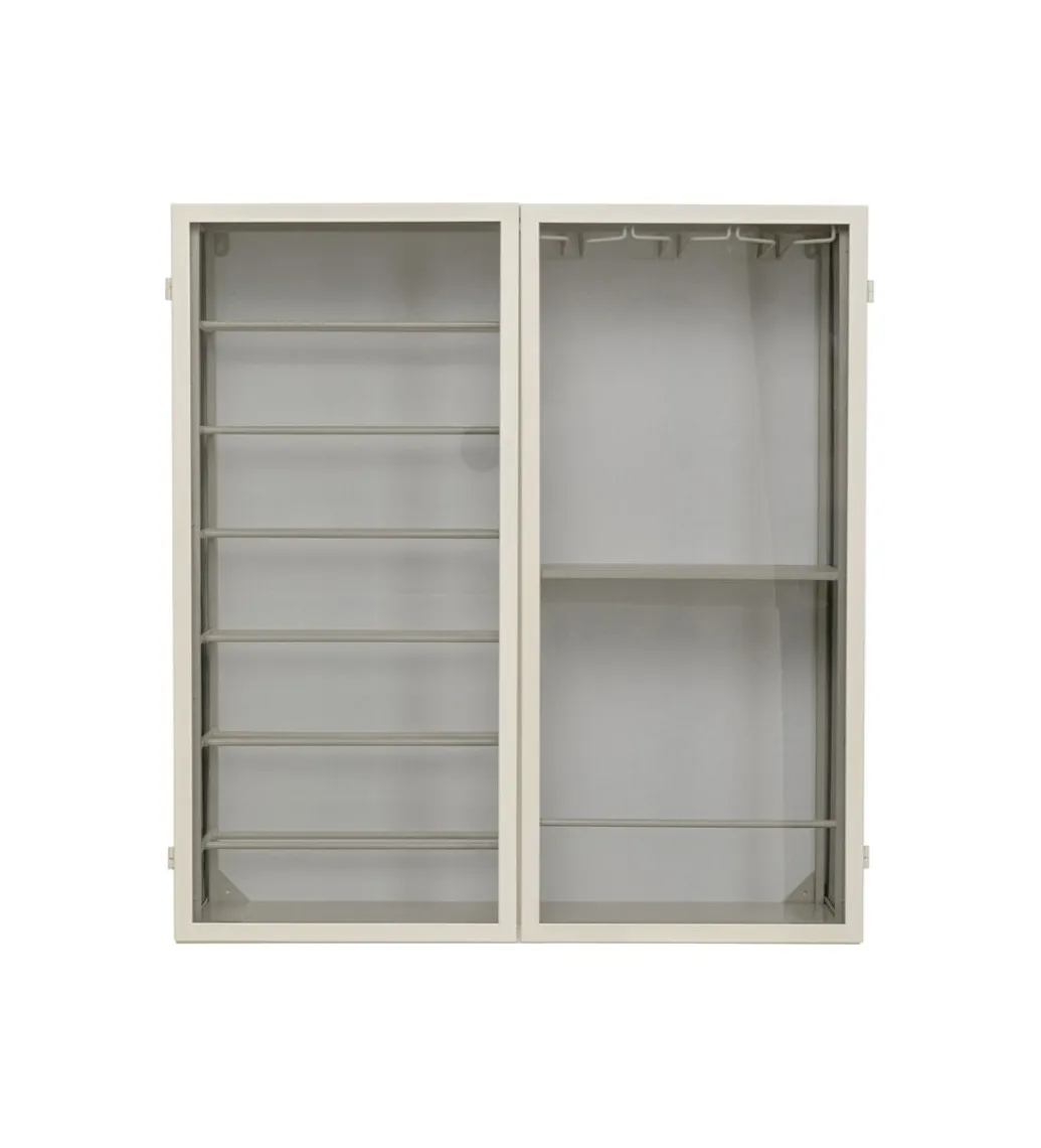 KDesign Szafka na wino PORTO 75 x 80 cm greige