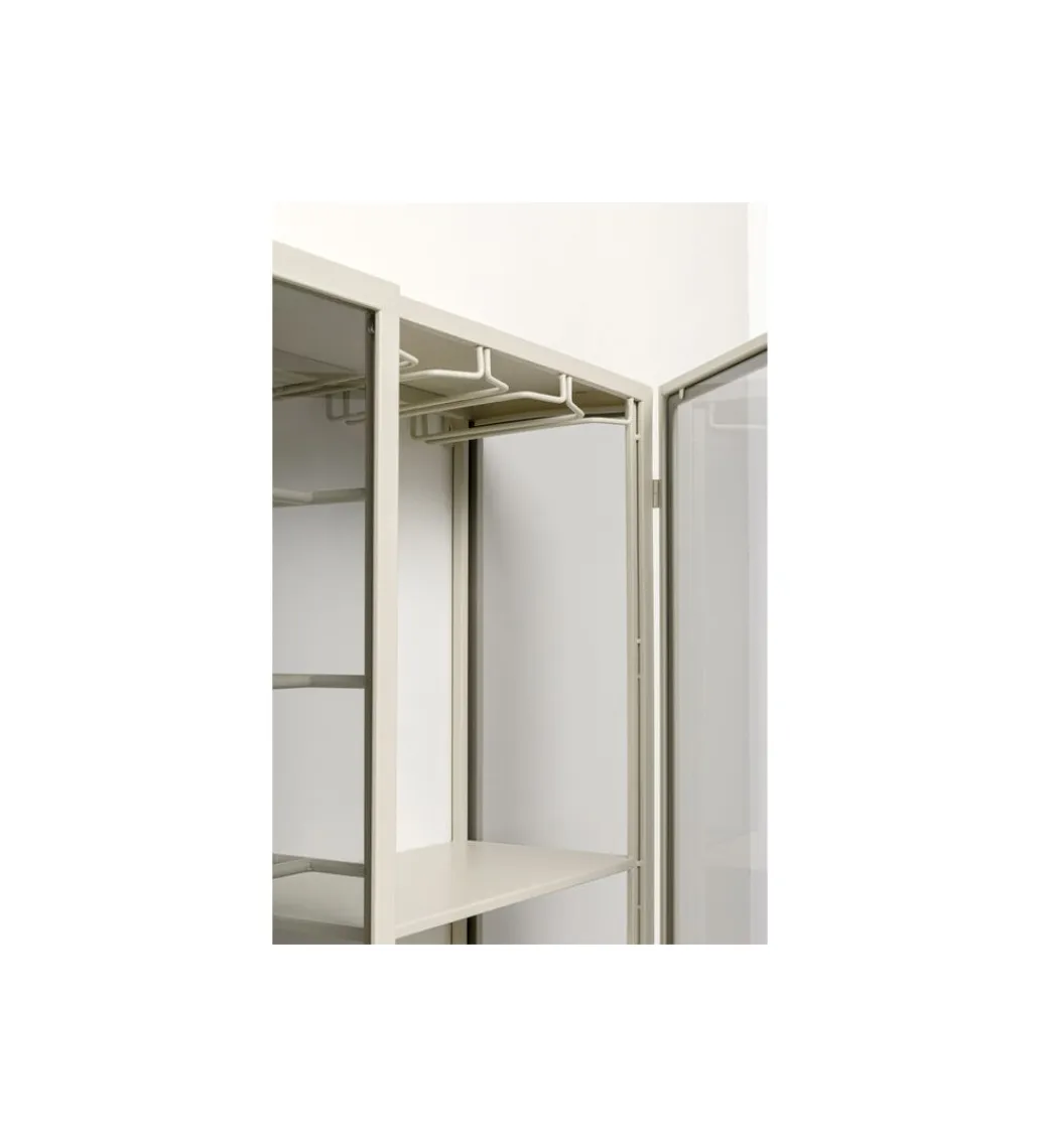 KDesign Szafka na wino PORTO 75 x 80 cm greige