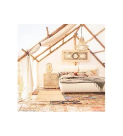 KARE Szafka nocna Alhambra 58 cm złota