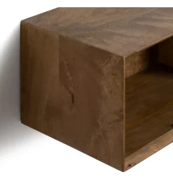 Zona-Design Szafka nocna ENTIR 40 cm drewno mango brązowa