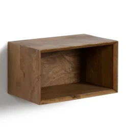 Zona-Design Szafka nocna ENTIR 40 cm drewno mango brązowa