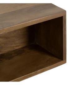 Zona-Design Szafka nocna ETUPI 45 cm drewno mango brązowa