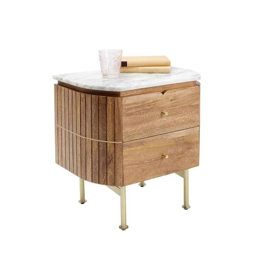 KARE Szafka nocna GRACE 50 cm drewno mango