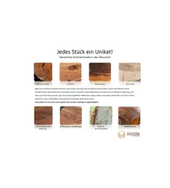 Invicta Interior - przedsprzedaż Szafka nocna Iron Craft drewno mango