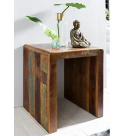 WOHNLING, GERMANY Szafka nocna JAKARTA 45 cm drewno mango