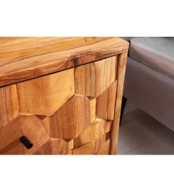 Invicta Interior Szafka nocna Komodo Mystic 40 cm drewno akacja