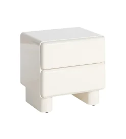 Zona-Design Szafka nocna LACQUER 56 cm kremowa