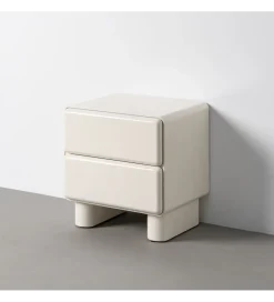 Zona-Design Szafka nocna LACQUER 56 cm kremowa