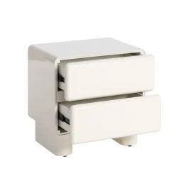 Zona-Design Szafka nocna LACQUER 56 cm kremowa