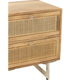 J-Line Szafka nocna LAOS 50 cm naturalna