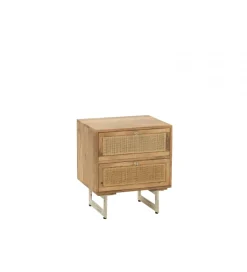 J-Line Szafka nocna LAOS 50 cm naturalna