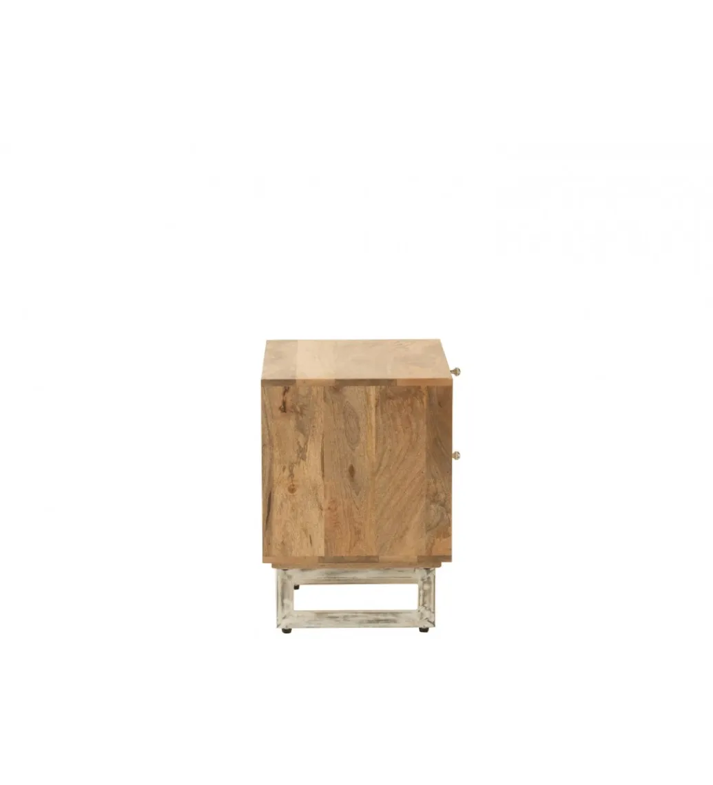J-Line Szafka nocna LAOS 50 cm naturalna