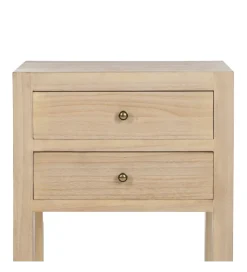Zona-Design Szafka nocna LUPA 45 cm drewno paulownia