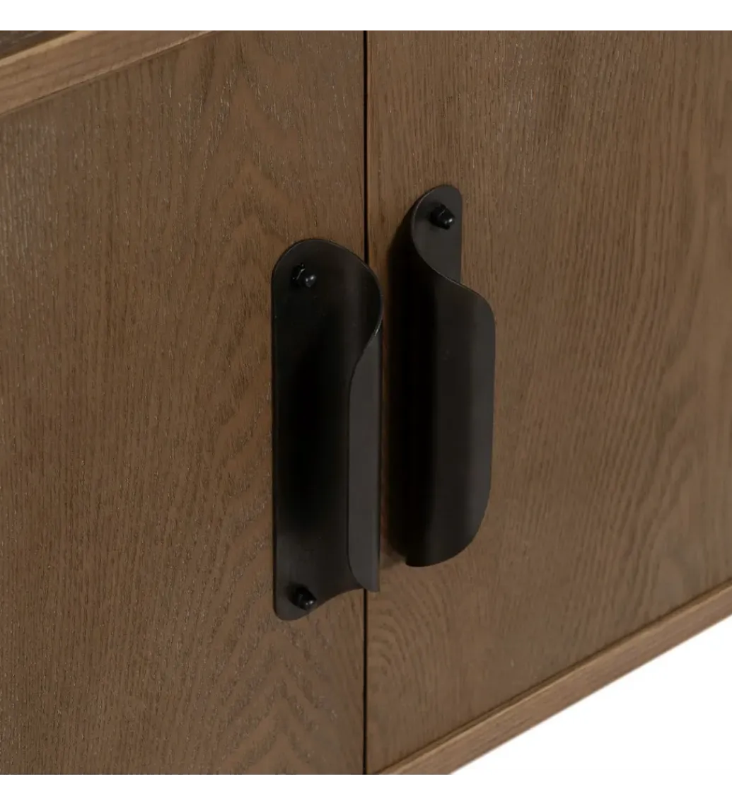 Zona-Design Szafka nocna PAUL 90 cm drewno jodła