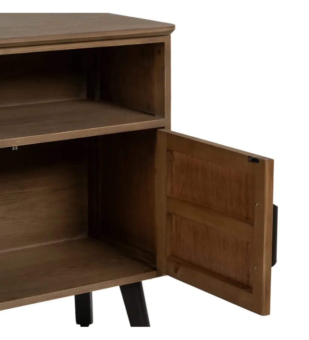 Zona-Design Szafka nocna PAUL 90 cm drewno jodła