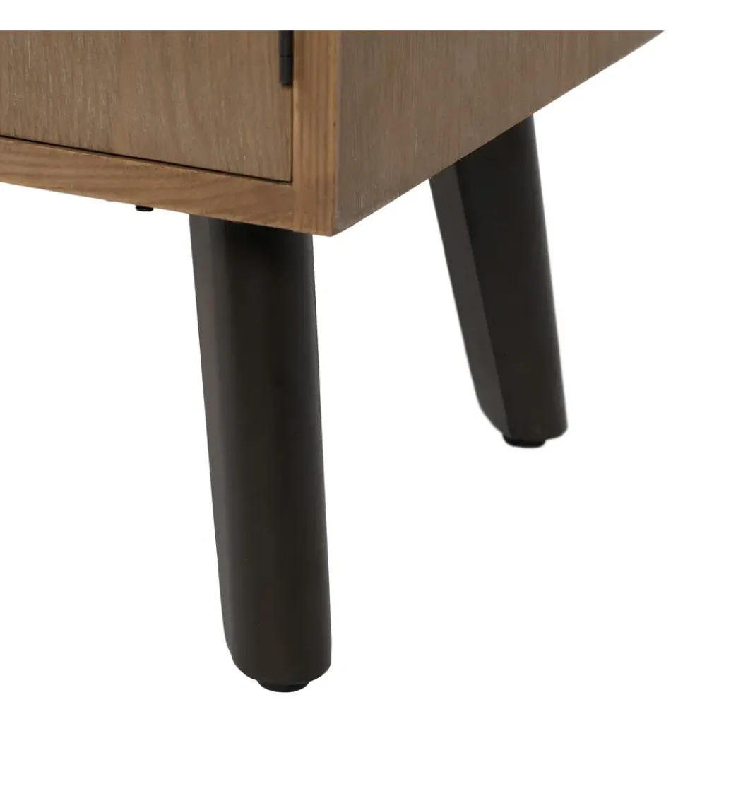 Zona-Design Szafka nocna PAUL 90 cm drewno jodła