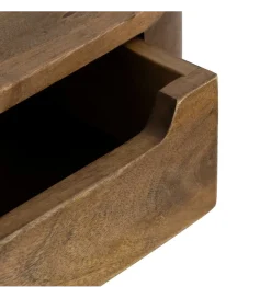 Zona-Design Szafka nocna RUKNO 50 cm drewno mango brązowa