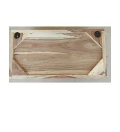 Invicta Interior Szafka nocna wisząca EUFRAT Amazonas 50 cm drewno akacja