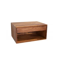 Invicta Interior Szafka nocna wisząca ZAMBEZI 50 cm drewno sheesham