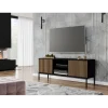 ELTAP Szafka RTV MEORATI 150 cm w optyce dąb artisan