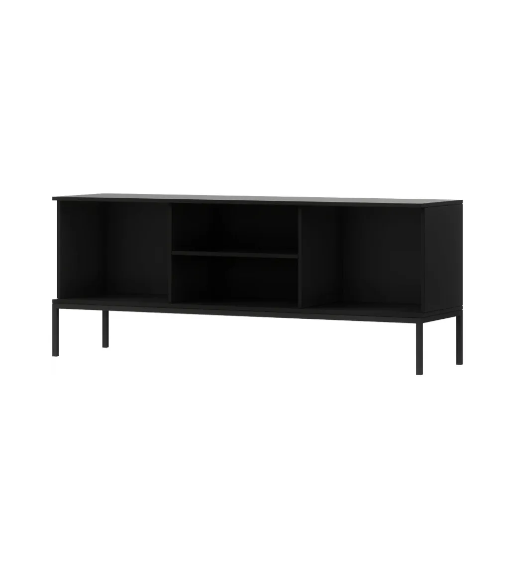 ELTAP Szafka RTV MEORATI 150 cm w optyce dąb artisan