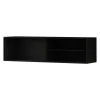 ELTAP Szafka RTV wisząca MEORATI 150 cm w optyce dąb artisan