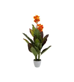 KDesign Sztuczna roślina CANNA LILY 115 cm