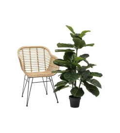 KDesign Sztuczna roślina FIDDLE LEAF 120 cm