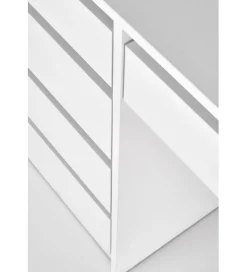 Halmar Toaletka HOLLYWOOD XL 120 cm biała z oświetleniem LED