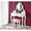Halmar Toaletka SARA 80 cm biała
