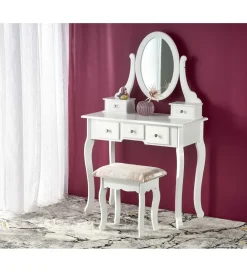 Halmar Toaletka SARA 80 cm biała