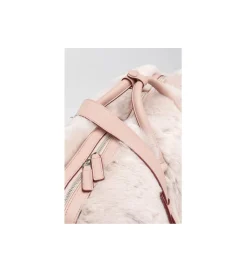 KDesign Torba MIKA FURR pudrowy róż