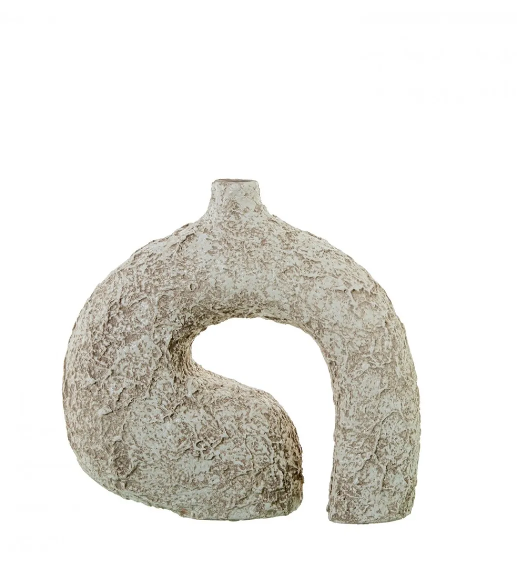 Exclusivas Wazon ABSTRACT 30 cm ceramika biały