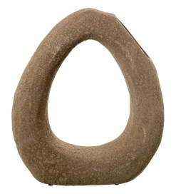 Exclusivas Wazon ATAK 36 cm ceramika brązowa