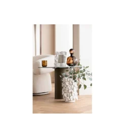 KDesign Wazon BODY PARTS 36 cm biały porcelana