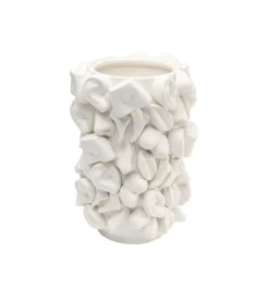 KDesign Wazon BODY PARTS 36 cm biały porcelana