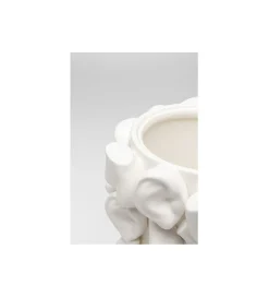 KDesign Wazon BODY PARTS 36 cm biały porcelana