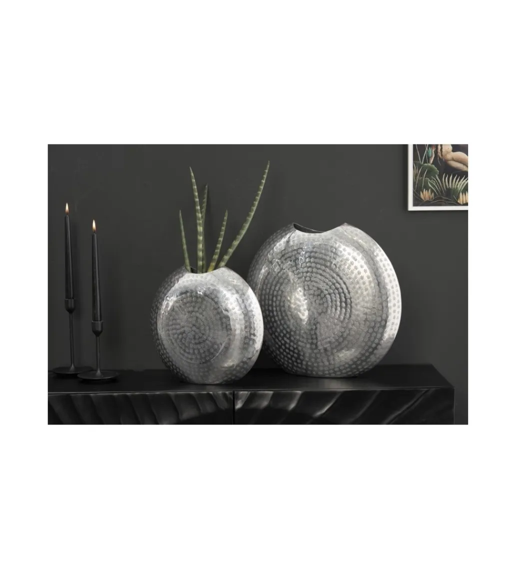 Invicta Interior Wazon BRILANT set 2 srebrny