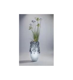KDesign Wazon BUTTERFLIES 50 cm jasnoniebieski