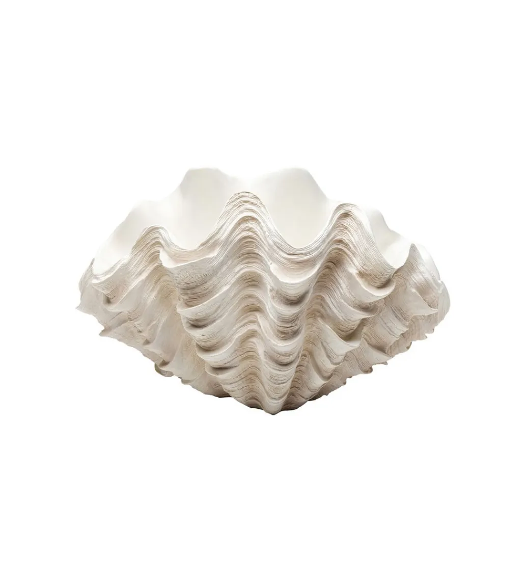 KDesign Wazon CONCHA 29 cm biały
