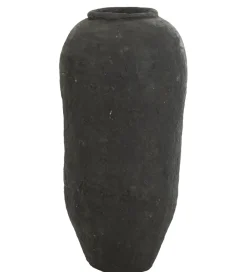 Zona-Design Wazon DASENM 99 cm paper mache czarny