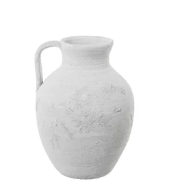 Exclusivas Wazon ESTAMRO 33 cm białoszary