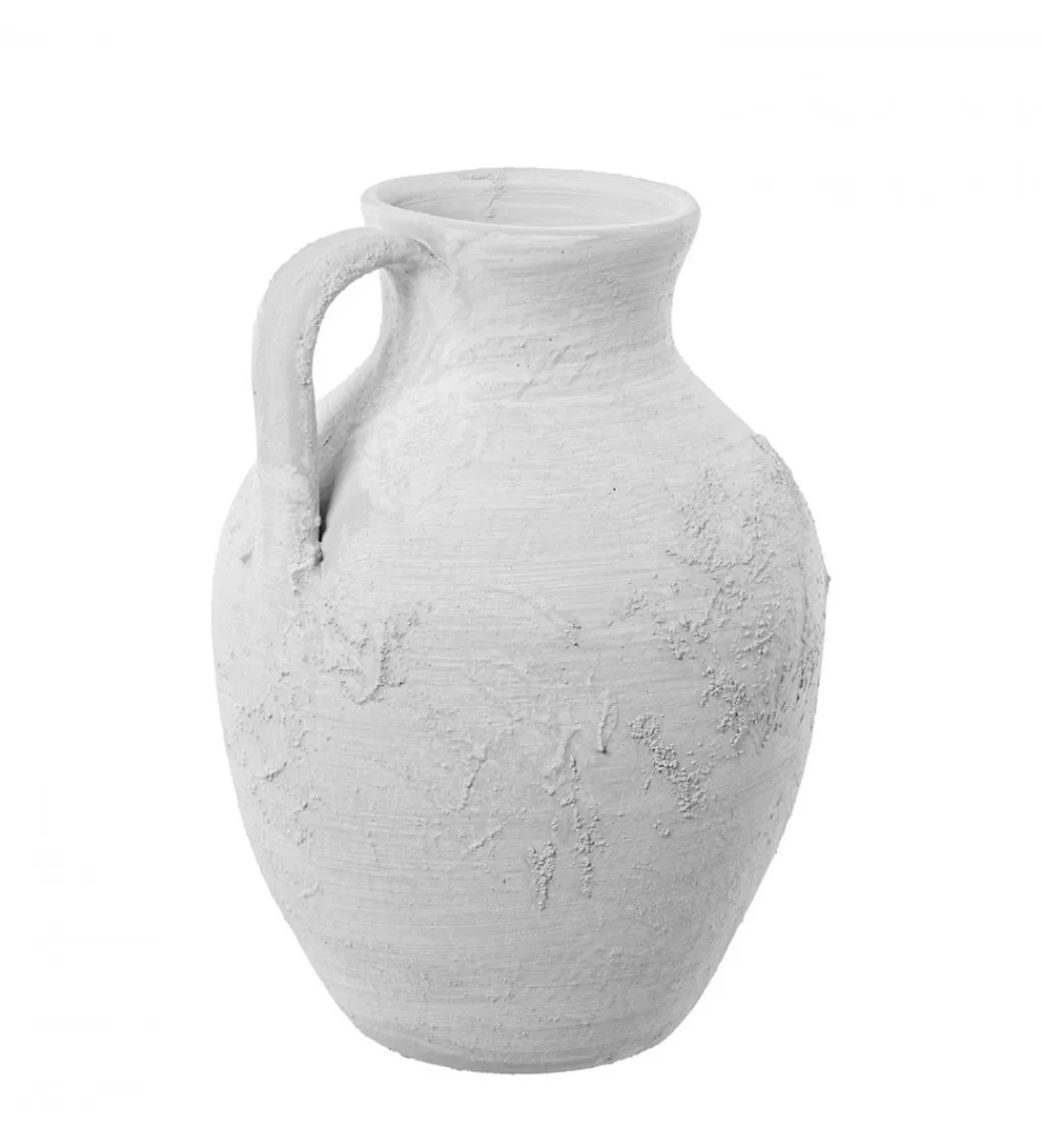 Exclusivas Wazon ESTAMRO 33 cm białoszary