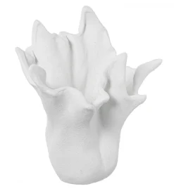 Exclusivas Wazon FOWER 30 cm ceramika biały