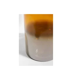 KDesign Wazon GLOW 20 cm pomarańczowy