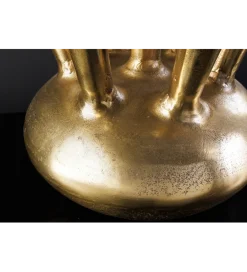 Invicta Interior Wazon KIYA 25 cm złoty 5 z otworami na kwiaty